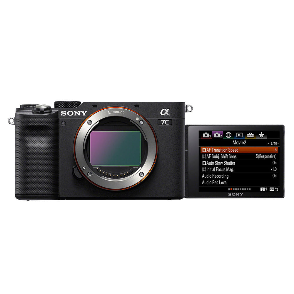  Sony Alpha 7C II cámara de lente intercambiable de fotograma  completo - negro : Electrónica