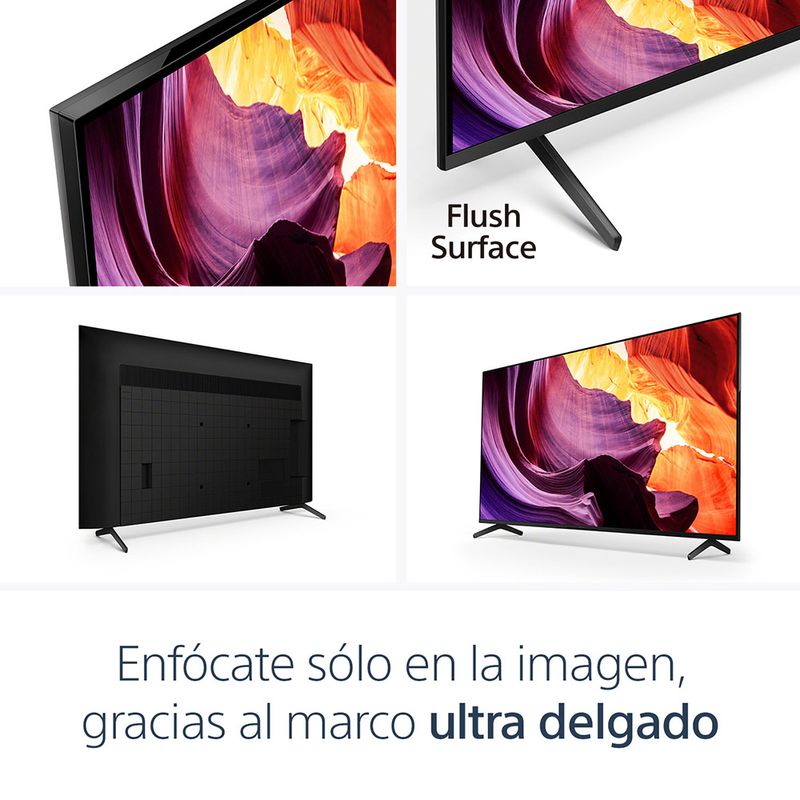 X80K | 4K Ultra HD | Alto rango dinámico (HDR) | Smart TV (Google TV) |  Sony Store Mexico - Sony Store México