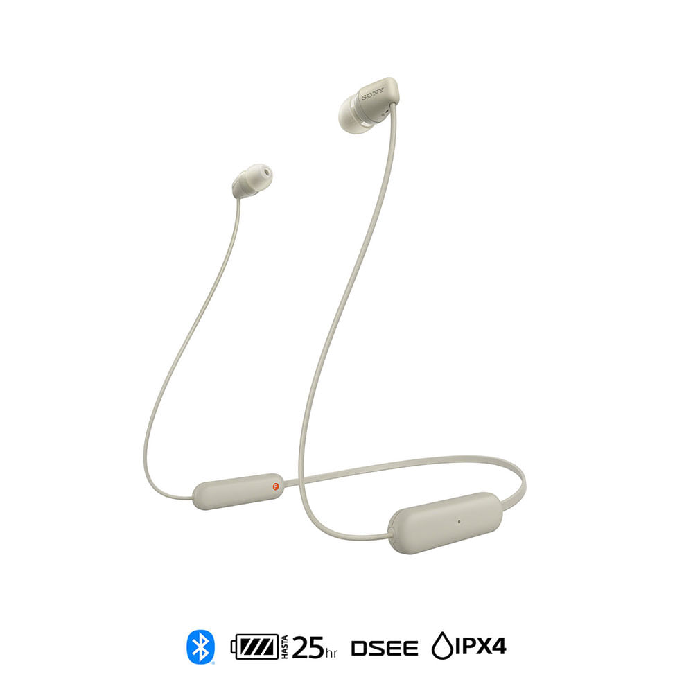 Auriculares Bluetooth con banda para el cuello alrededor del cuello,  auriculares inalámbricos con micrófono de larga duración de batería de 100  horas