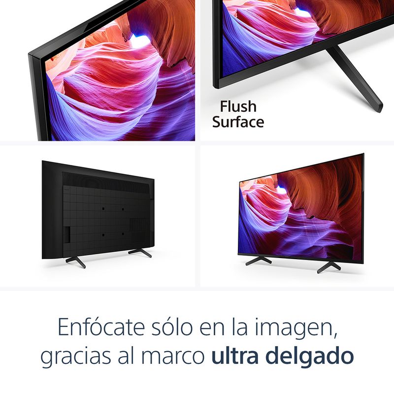 Sony TV 85 (X85K), 4K Ultra HD, Alto rango dinámico (HDR), Smart  (Google TV) Negro