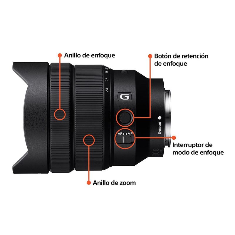 FE 12-24mm F4 G | Sony Store Mexico - Sony Store México