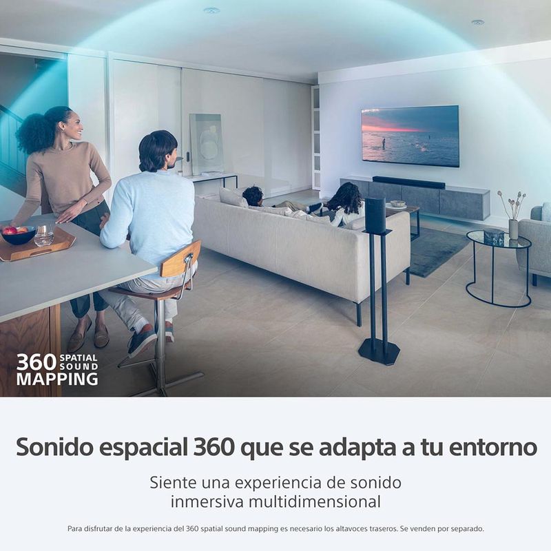 Ripley - BARRA DE SONIDO DE 5.1.2 CANALES CON TECNOLOGÍA 360 SPATIAL SOUND  HT-A5000