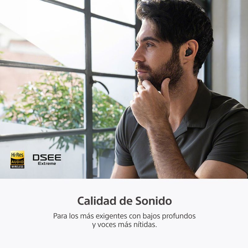 Audífonos True Wireless con El Mejor Noise Cancelling - Sony